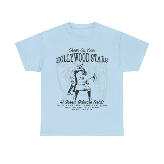 Hollywood Stars Baseball Team Nostalgic T-shirt