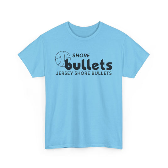 New Jersey Shore Bullets Continental Basketball 1976-1979 T-shirt