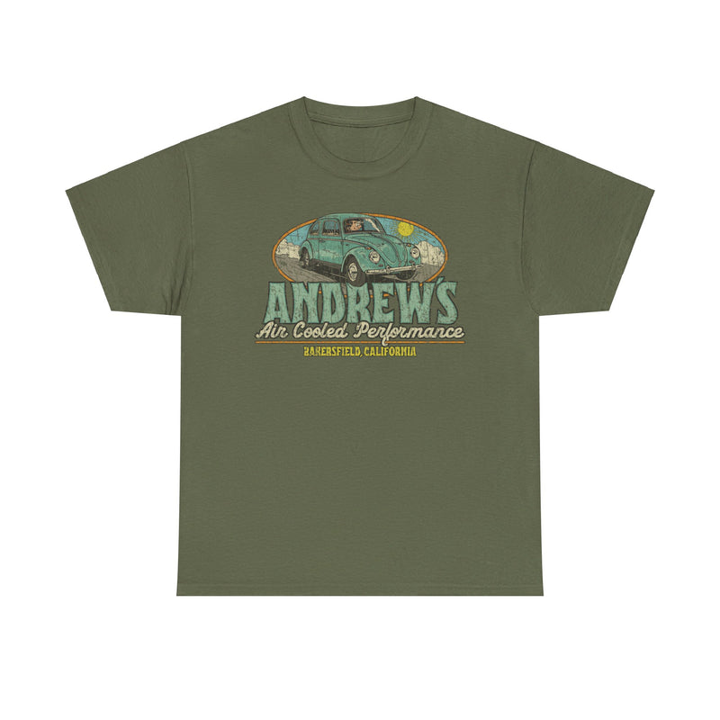 Load image into Gallery viewer, Andrews Air Cooled Performance Bakersfield California T-shirt
