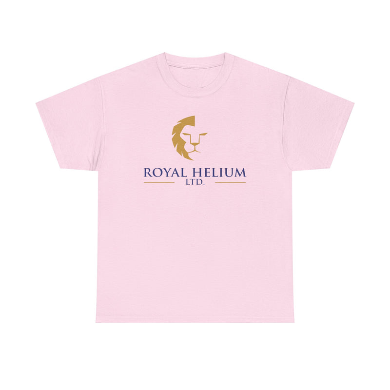 Load image into Gallery viewer, Royal Helium Ltd T-Shirt Bankrupt Helium Company Defunct Logo Tee
