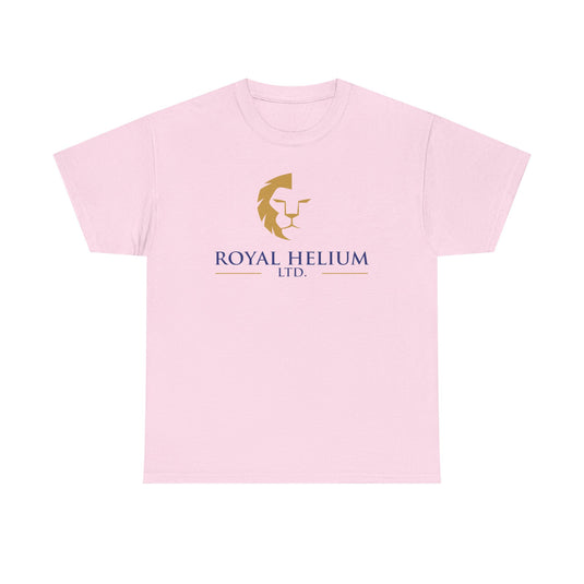 Royal Helium Ltd T-Shirt Bankrupt Helium Company Defunct Logo Tee