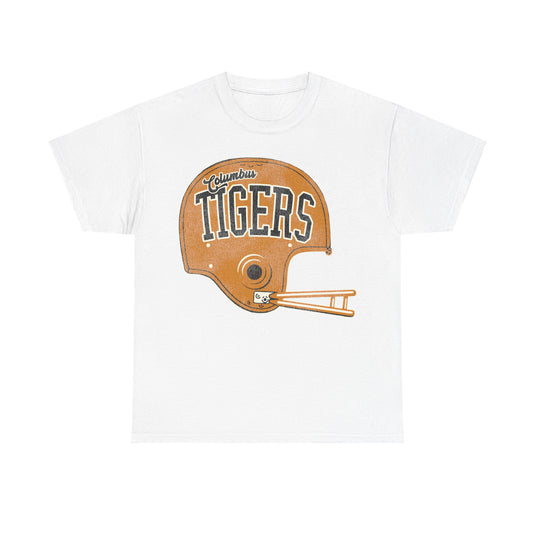 Columbus Tigers Retro Nostalgic Football T-shirt