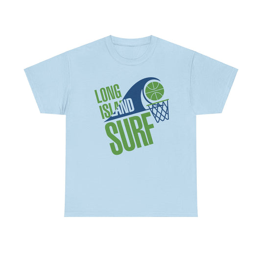 Long Island Surf United States Basketball League New York 1991-2001 T-shirt