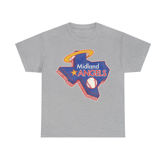 Midland Angels Texas Nostalgic Retro Baseball Team T-shirt