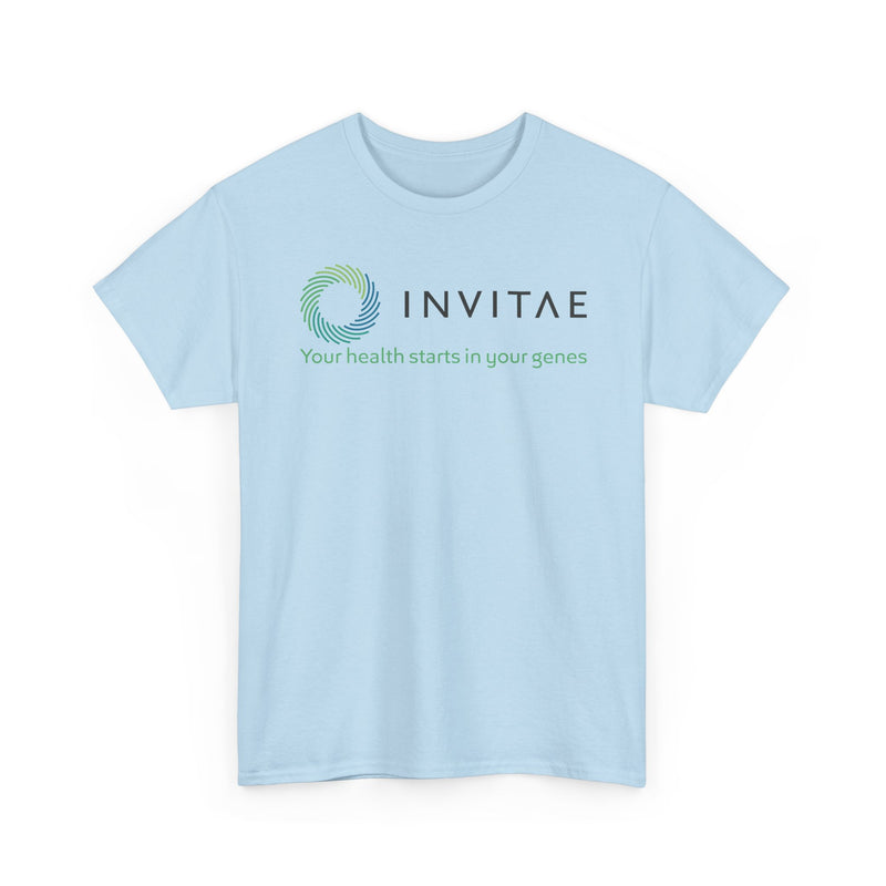 Load image into Gallery viewer, INVITAE Defunct Genetic Testing Health DNA T-Shirt Your Health Starts In Genes Tee
