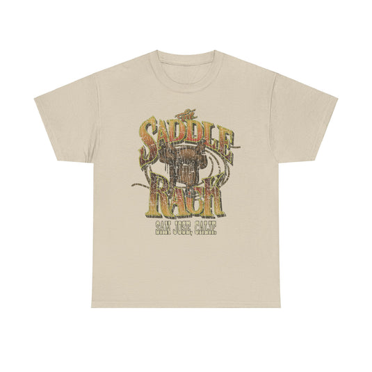 The Saddle Rack San Jose 1976 California Country Music Dancing Nightclub T-shirt