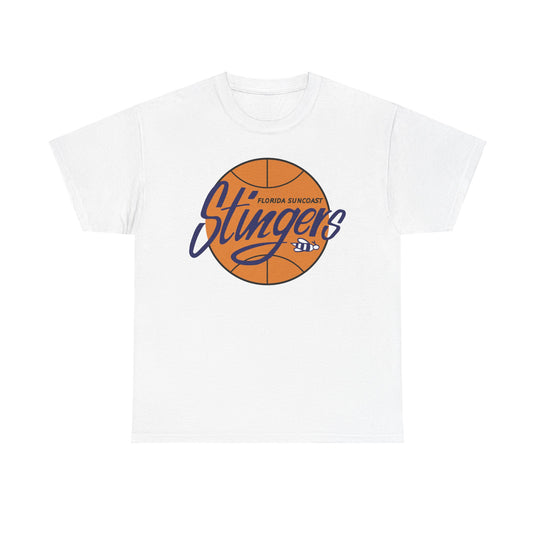 Florida Stingers CBA Basketball 1985-1986 T-shirt