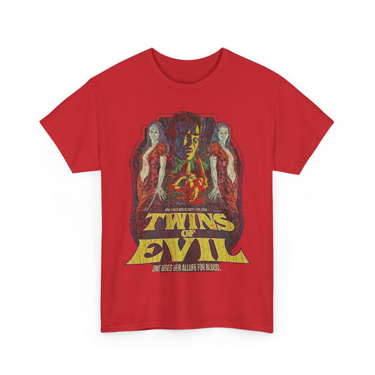 Twins of Evil 1971 Vampire Horror Movie T-shirt