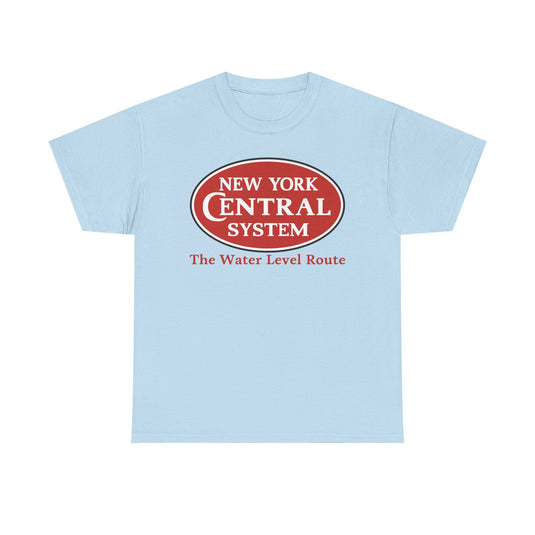 New York Central Water Level Route Railroad Logo Vintage T-Shirt