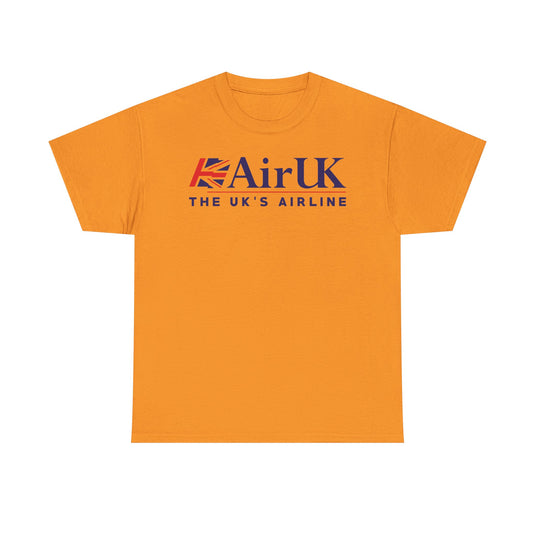 Air UK Leisure Leisure Without Compromise Vintage Airline Logo Aviation T-shirt