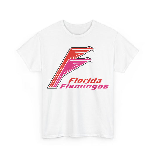 Florida Flamingos Team Tennis Retro Nostalgic T-shirt