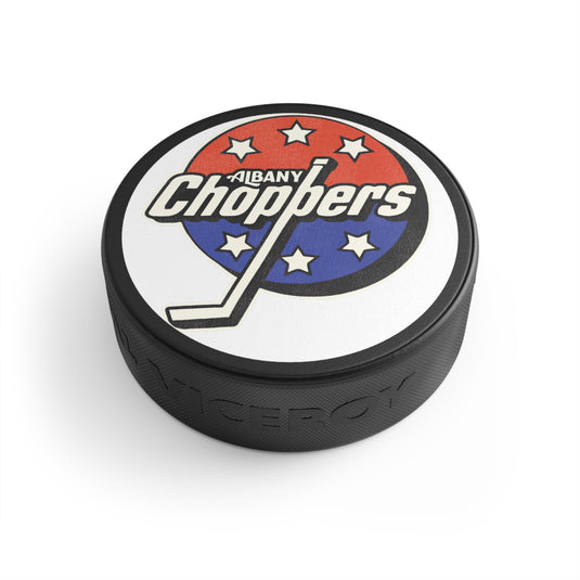 Albany Choppers New York Hockey Puck