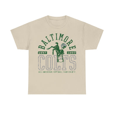 Baltimore Colts 1947-1950 Maryland Football Team T-shirt