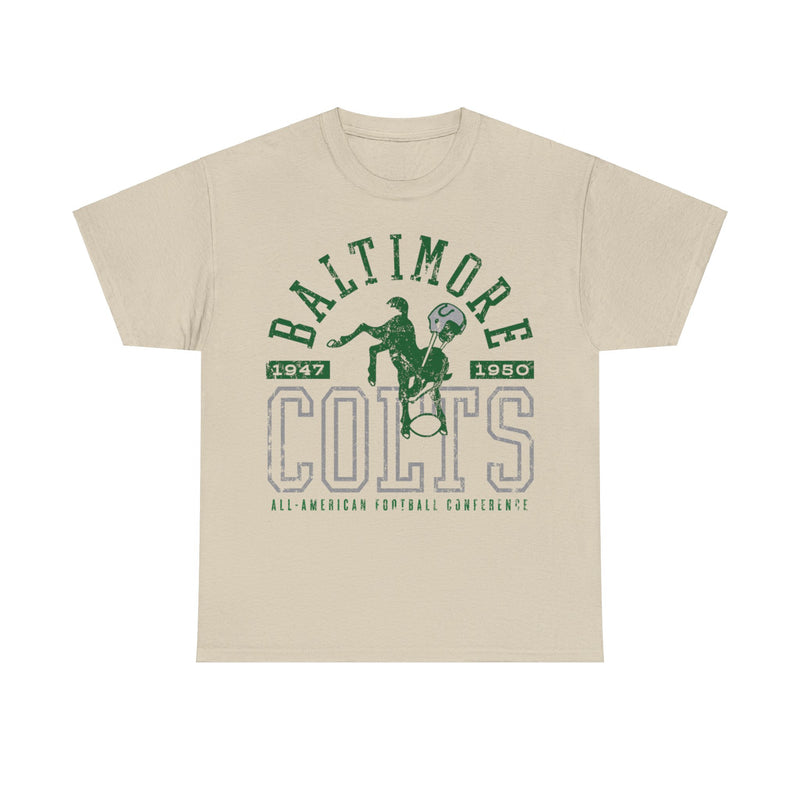 Load image into Gallery viewer, Baltimore Colts 1947-1950 Maryland Football Team T-shirt
