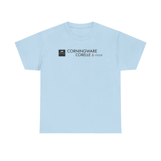 CorningWare Corelle T-Shirt - Classic Kitchenware Company Logo Tee