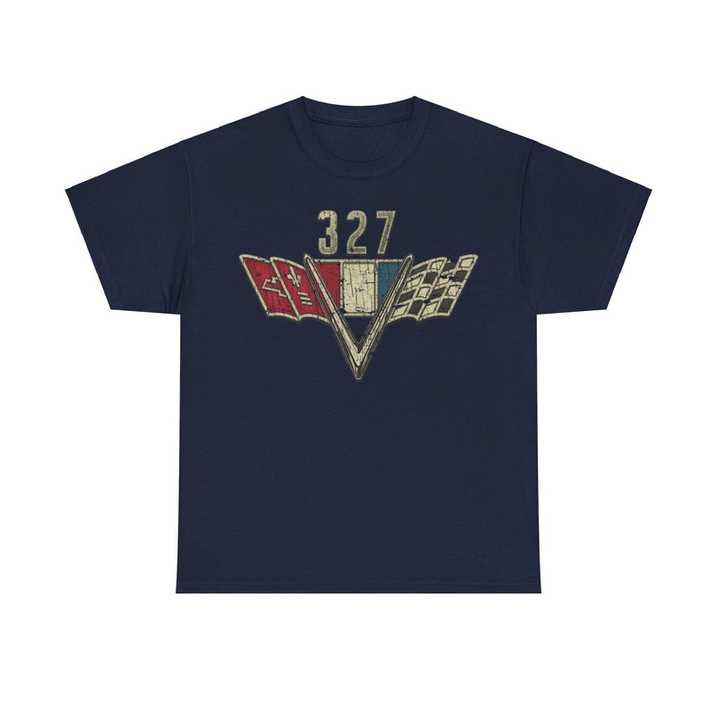 Load image into Gallery viewer, 327 Chevrolet Power V8 Engine Car Logo T-shirt
