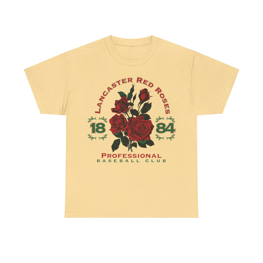 Lancaster Red Roses Est 1884 Pennsylvania Baseball T-shirt