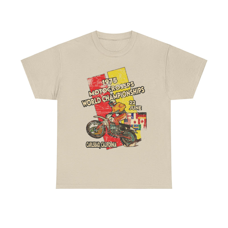 Load image into Gallery viewer, Motocross  World Championships 1975 California T-shirt
