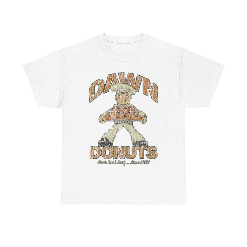 Load image into Gallery viewer, Dawn Donuts 1958 Bakery Restaurant Distressed Print T-shirt
