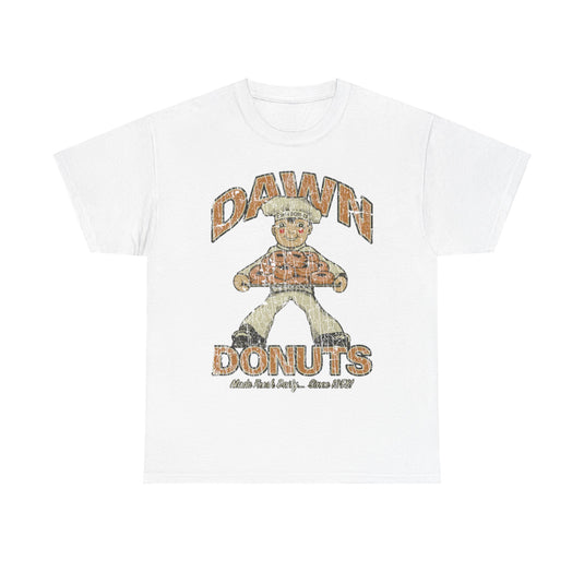 Dawn Donuts 1958 Bakery Restaurant Distressed Print T-shirt