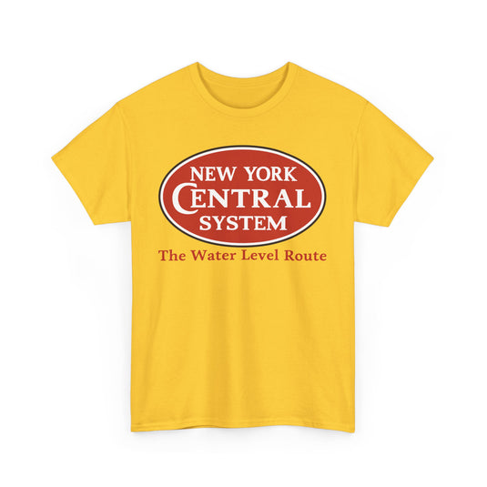 New York Central Water Level Route Railroad Logo Vintage T-Shirt