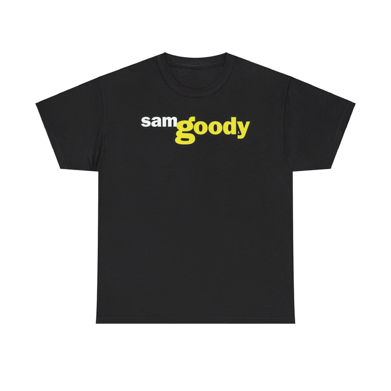 Load image into Gallery viewer, Sam Goody Music Store Logo Retro Nostalgic T-shirt
