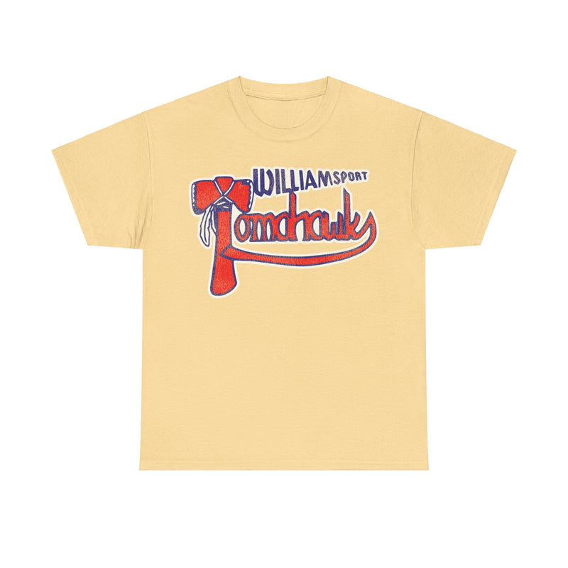 Load image into Gallery viewer, Williamsport Tomahawks Nostalgic Retro Baseball Team T-shirt
