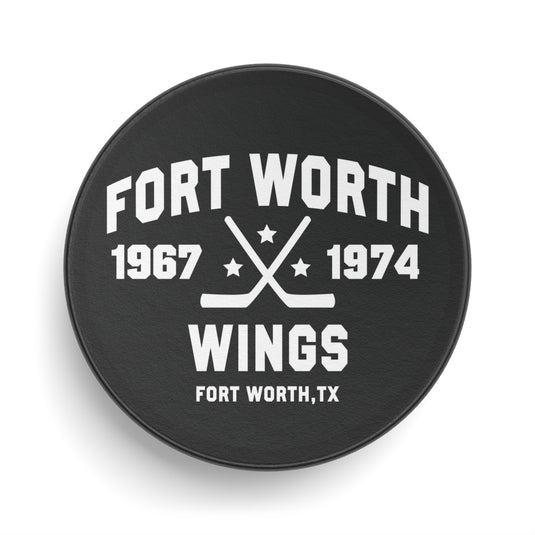 Fort Worth Wings Texas Central League 1967-1974 Hockey Puck