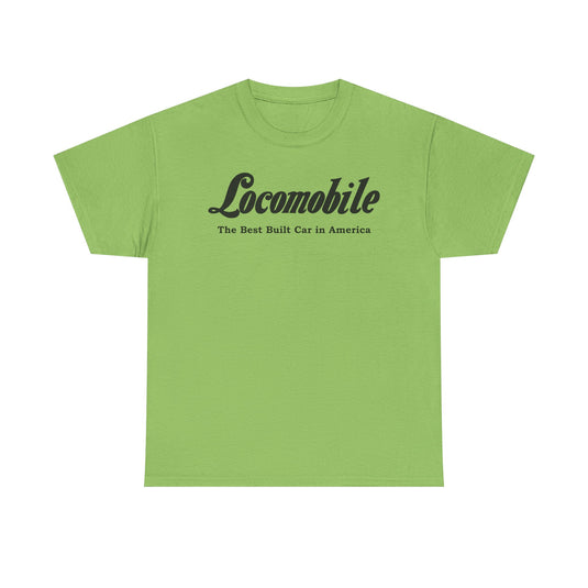 Locomobile The Best Built Car in America Vintage Script T-shirt