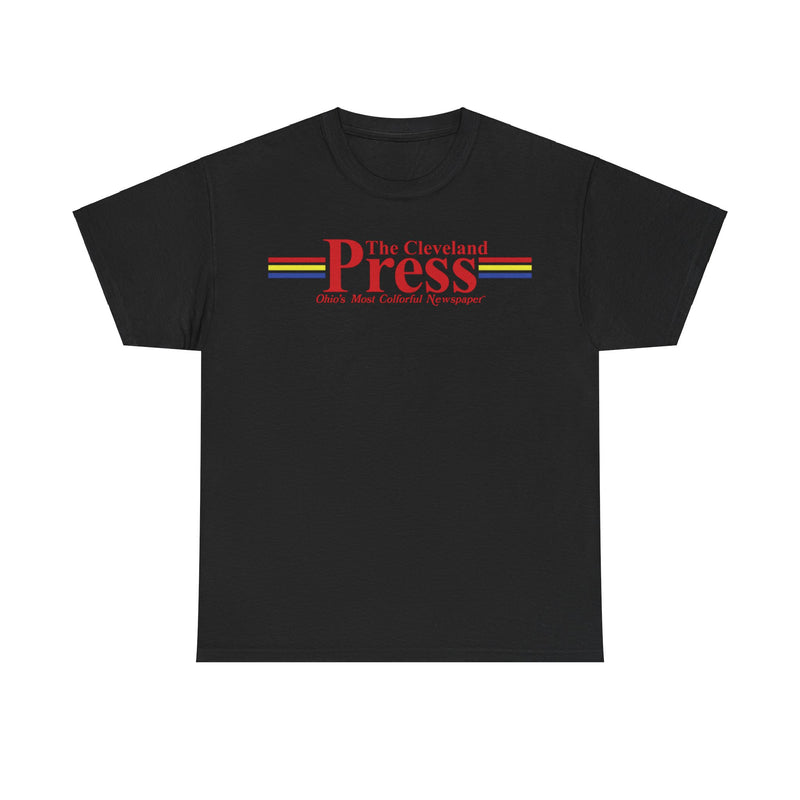 Load image into Gallery viewer, Cleveland Press Newspaper Ohios Most Colorful Retro Nostalgic T-shirt
