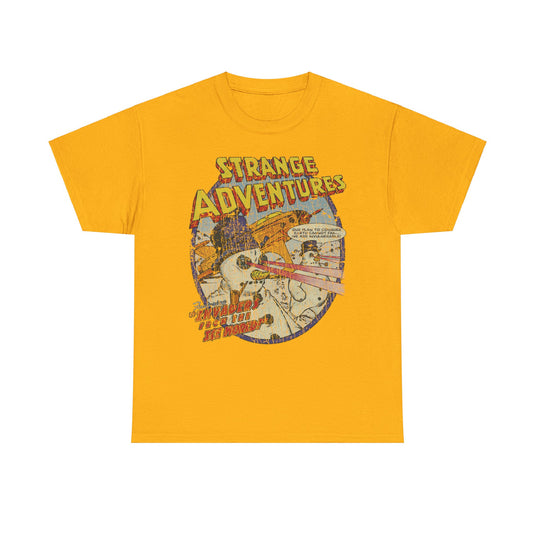 Invaders From The Ice World Strange Adventures Comic Book T-shirt