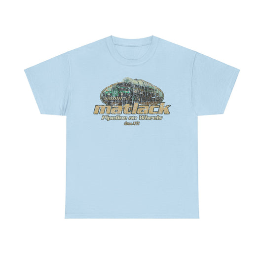 Matlack Pipeline on Wheels 1888 Trucking T-shirt