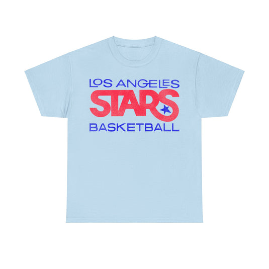 Los Angeles Stars Basketball Team Nostalgic Retro T-shirt