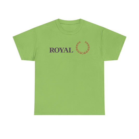 Royal Laurel Wreath Logo Premium Carrier Aviation Memorabilia T-shirt