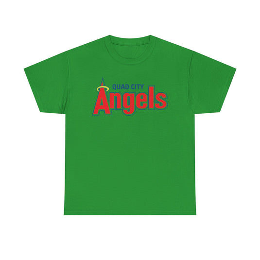 Quad City Angels Iowa 1962-1978 Baseball T-shirt