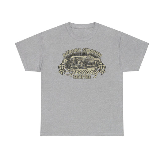 Aurora Stadium Speedway 1941 Seattle Washington Car T-shirt