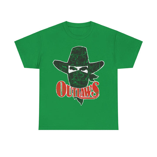 Arizona Outlaws Cowboy Logo Football Team T-shirt