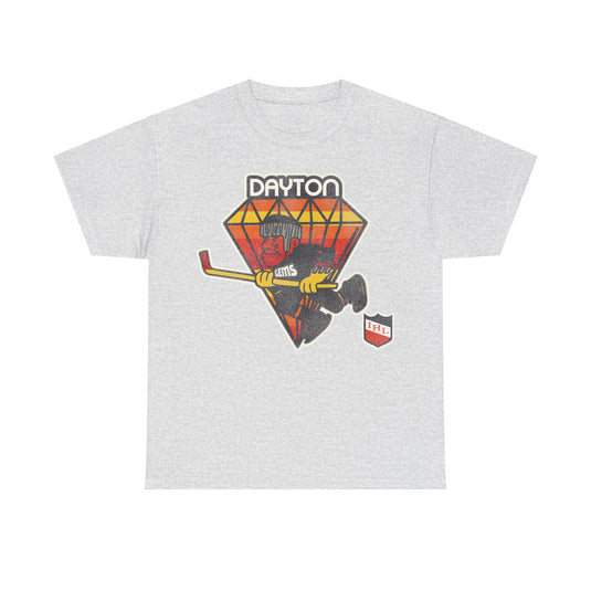 Dayton Gems Ohio IHL Hockey Team T-shirt