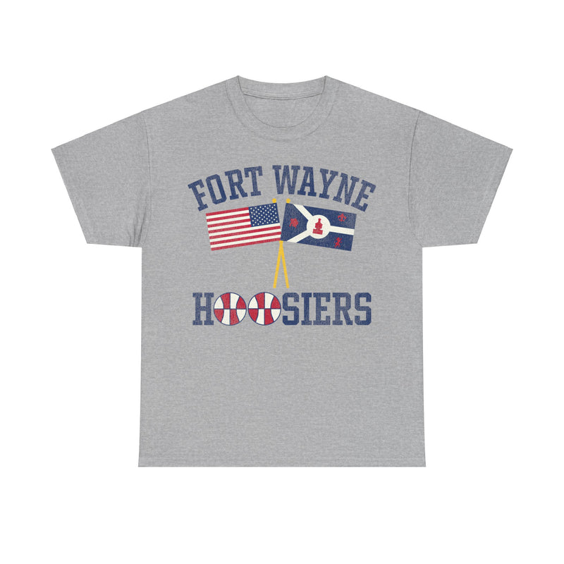 Load image into Gallery viewer, Fort Wayne Hoosiers Basketball Team Nostalgic Retro T-shirt
