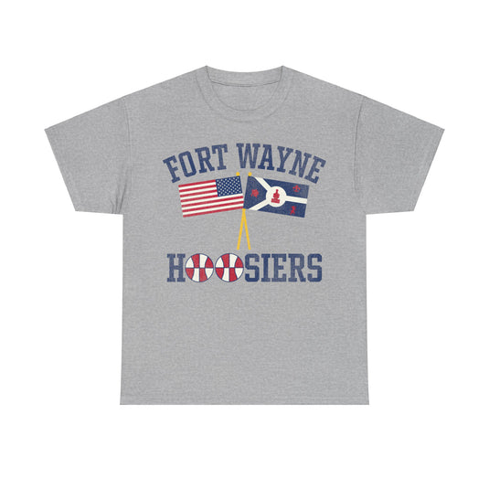 Fort Wayne Hoosiers Basketball Team Nostalgic Retro T-shirt