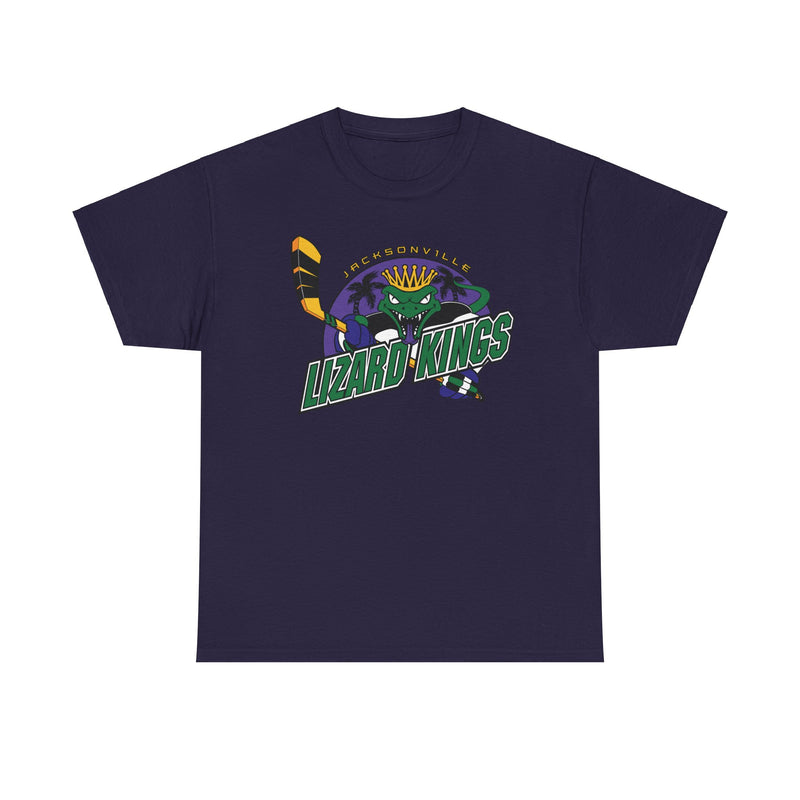 Load image into Gallery viewer, Jacksonville Lizard Kings Florida East Coast Hockey 1995-2000 T-shirt
