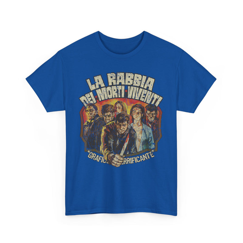 Load image into Gallery viewer, La Rabbia Dei Morti Viventi Horror Movie T-shirt

