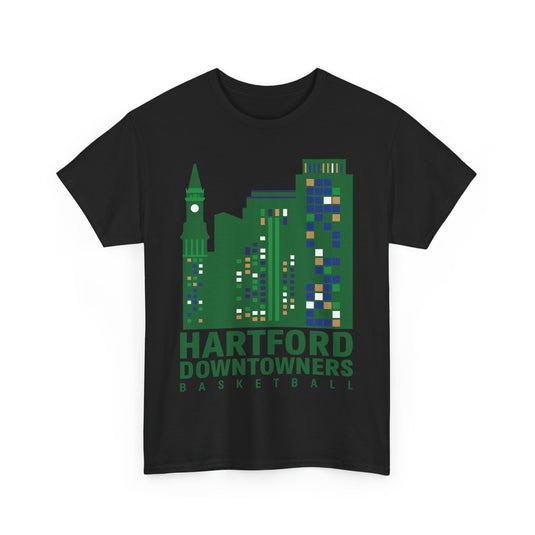 Hartford Downtowners Connecticut Basketball 1976-1977 T-shirt