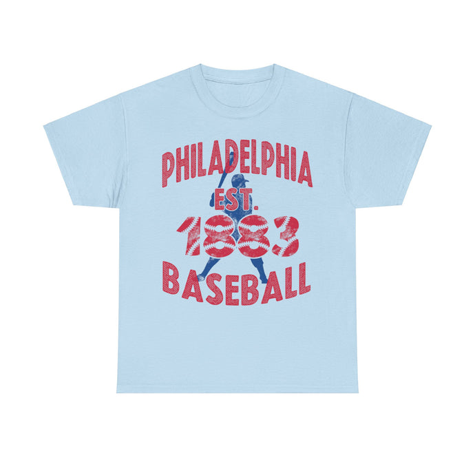 Philadelphia Baseball Est 1883 Nostalgic Retro Baseball Team T-shirt