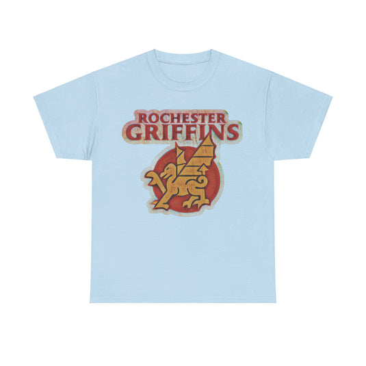 Rochester Griffins Lacrosse Nostalgic Retro Logo T-shirt