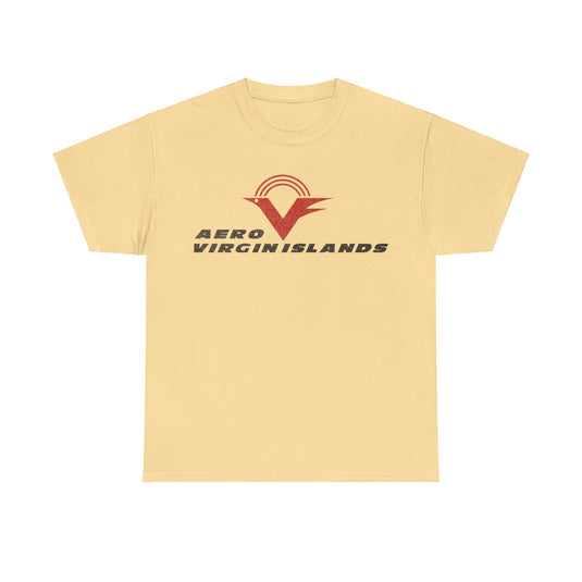 St Thomas Aero Virgin Airlines Retro Nostalgic T-shirt