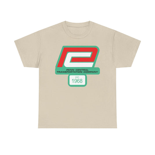 Penn Central Transportation Company Railroad Logo Vintage T-Shirt
