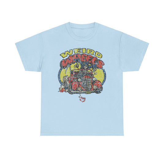 Weird Wheels Slab Cab 1980 Taxi Trading Card T-shirt