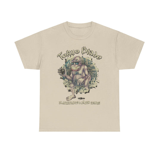 Tokyo Blade Black Hearts Jaded Spades Music Rock T-shirt