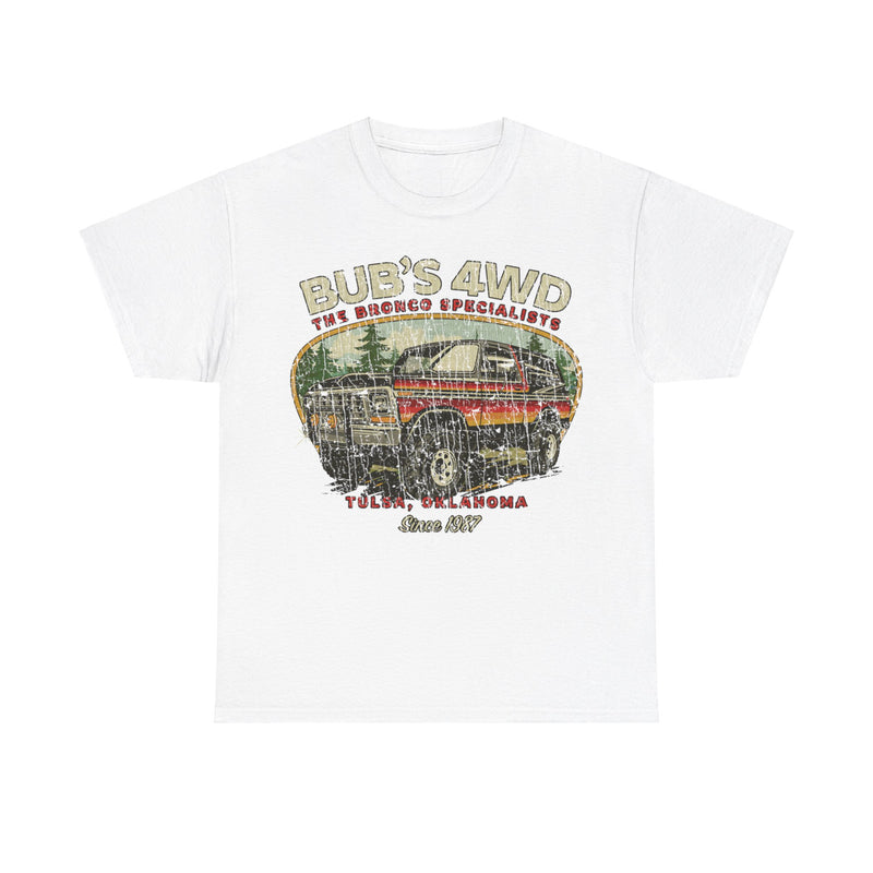 Load image into Gallery viewer, Bubs 4WD Est 1987 Retail Store Tulsa Oklahoma T-shirt
